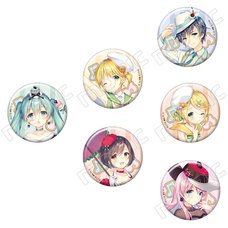 Vocaloid Badge Collection (Wasabi Ver.)