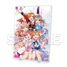 Love Live! Series Acrylic Plate Honoka & You & Ayumu & Kanon & Kaho