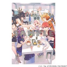 Fate/Grand Order x Today's Menu for the Emiya Family B2-Size Tapestry (Illustration by TAa)