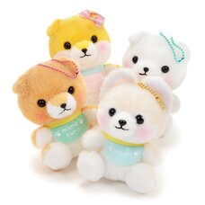 Mameshiba San Kyodai Baby Dog Plush Collection Vol. 2 (Ball Chain)