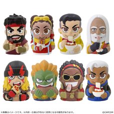 Capcom Figure Builder Finger Puppet Street Fighter 6 Vol. 2 Box Set