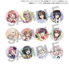 Love Live! Nijigasaki High School Idol Club NIJIGAKU Monthly Songs♪ Pop Up Store Trading Pin Badges (Set of 3)