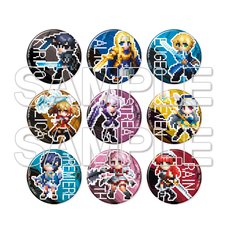 Sword Art Online Game Dot Trading Badge Collection A Complete Box Set