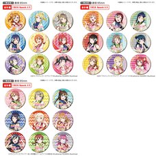 Love Live! Series All Stars Ver. Foil Stamped Pin Badge Collection Box Set
