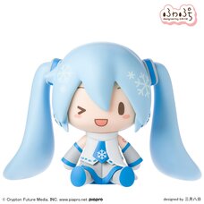 Snow Miku Fuwapuchi Deformed Figure