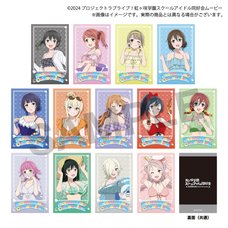 Love Live! Nijigasaki High School Idol Club Summer Collection Trading Instant Photo-style Cards (Set of 3)