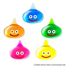 Dragon Quest Smile Slime Acrylic Clear Magnet Set