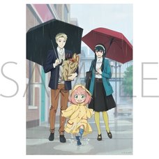 Spy x Family Mission 9: Show Off How in Love You Are Main Visual Fabric Poster