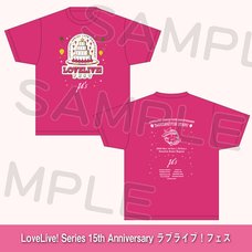 Love Live! Series 15th Anniversary Love Live! Fest T-shirt μ's