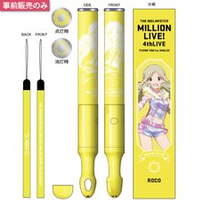 The Idolm@ster Million Live! 4th Live: Th@nk You for Smile!! Official Tube Light Stick - Roco Ver.