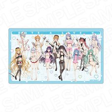 Date A Live V Rubber Deskmat Nurse of the Southern Island Ver.