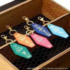 My Hero Academia Synthetic Leather Keychain Collection