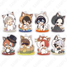 Bungo Stray Dogs Kigurumi Series: Cats Ver. Acrylic Strap Box Set