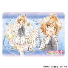 Illustration Play Mat NT Cardcaptor Sakura: Clear Card Sakura Kinomoto: Tomoeda Junior High Uniform Ver.