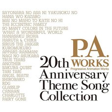 P.A.WORKS 20th Anniversary Opening / Ending Theme CD (4-Disc Set)