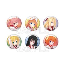 Aria the Scarlet Ammo Double A Trading Pin Badge Anime Adaptation 15th Anniversary Ver. B Complete Box Set