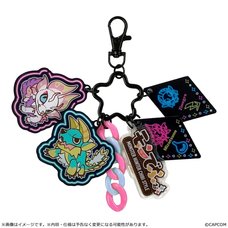 Monster Hunter MonDefo Jarajara Acrylic Key Chain Zinogre & Mizutsune