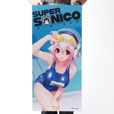 Super Sonico: School Swimsuit Ver. Fabric Panel Art