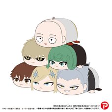 One-Punch Man Potekoro Mascot Plushie Box Set