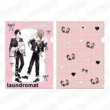 Wash my heart! Clear File Set BLACK & PINK ver.