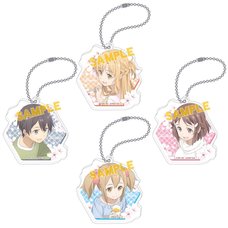Sword Art Online the Movie: Ordinal Scale Acrylic Keychain Charm Collection