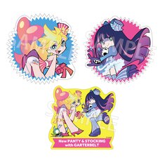 New Panty & Stocking with Garterbelt Sticker Set Carnival Ver.