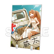 Spice and Wolf Light Novel Series 20th Anniversary Big Acrylic Plate A