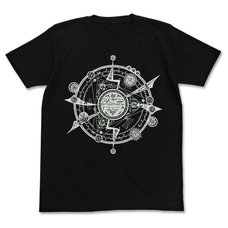 Tonitrus Magic Circle Luminous All-Over Print Black T-Shirt