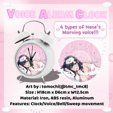 Nene Amano Birthday Celebration 2024 Alarm Clock (Nene Voice)