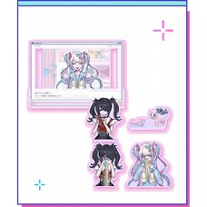 Needy Streamer Overload Livestream-style Diorama Acrylic Stand