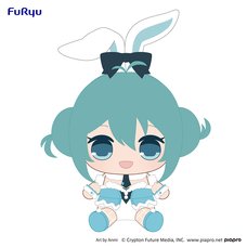 Hatsune Miku: White Rabbit Ver. Kyurumaru Super Big Plush Toy