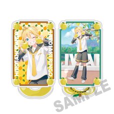 Hatsune Miku × Hirosaki Apple Pirouette Acrylic Stand Kagamine Len Art by Asagao Minoru