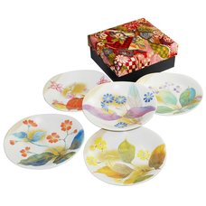 Hana Gasane Mino Ware Small Plate Gift Set