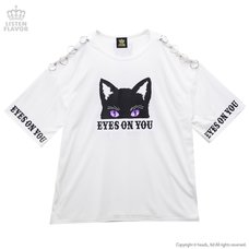 LISTEN FLAVOR Cat Eyes Ring Design Cutsew