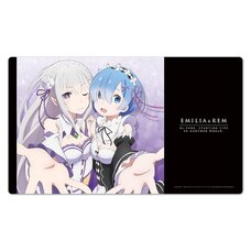 Re:Zero -Starting Life in Another World- Character Rubber Mat Emilia & Rem