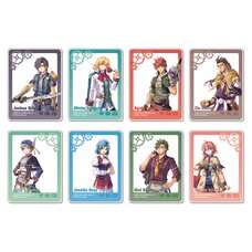 Trails in the Sky 1st Chapter & Nihon Falcom 45th Anniversary Tradable Acrylic Card Ver.B Complete Box Set