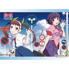 Monogatari Series Second Season Mayoi & Tsubasa Wall Scroll