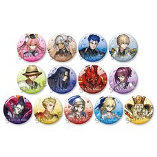 Fate/Extella Link Pin Badge Collection Vol. 2 Box Set