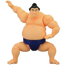 Sofubi Toy Box Sumo Wrestler Rikishi