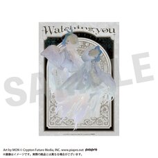 Steaka Wochirare Hatsune Miku x Obaken Clear Poster R & L