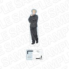 The Fragrant Flower Blooms with Dignity Deka Acrylic Stand Rintaro Tsumugi: Black Styling Ver.