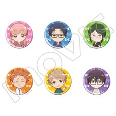 Wotakoi: Love is Hard for Otaku Character Pin Badge Collection Vol. 2 Box Set