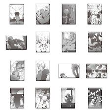 Kagerou Project Sidu Artworks Kagerou Days Ver. Trading Square Badge Collection