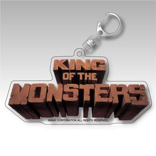 King of the Monsters Title Logo Acrylic Keychain