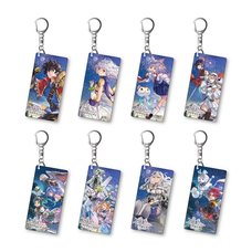 Another Eden Acrylic Keychain Complete Set (4th Anniversary Illustration Ver.)