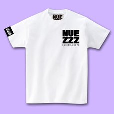 NUEZZZ Square Logo Print White T-Shirt