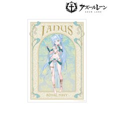 Azur Lane A3-Size Matte Effect Poster Janus: Dancer Ver.