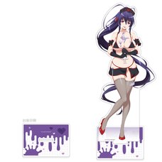 High School DxD Hero Extra Large Acrylic Stand Akeno Himejima: Black Nurse Ver. (Re-run)