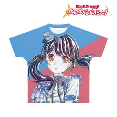 BanG Dream! Girls Band Party! Tsukushi Futaba Ani-Art Unisex Full Graphic T-Shirt Vol. 4