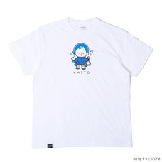 Hatsune Miku Piapro Kids! Kaito White T-Shirt